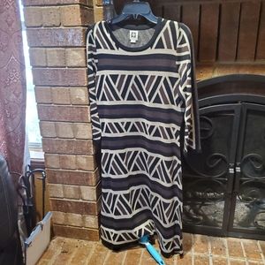 Sweater dress, worn twice